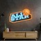 All Star Basketbol Neon Art UV Baskı Neon Led Tabela