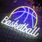 Basketball Neon Işık Tabela