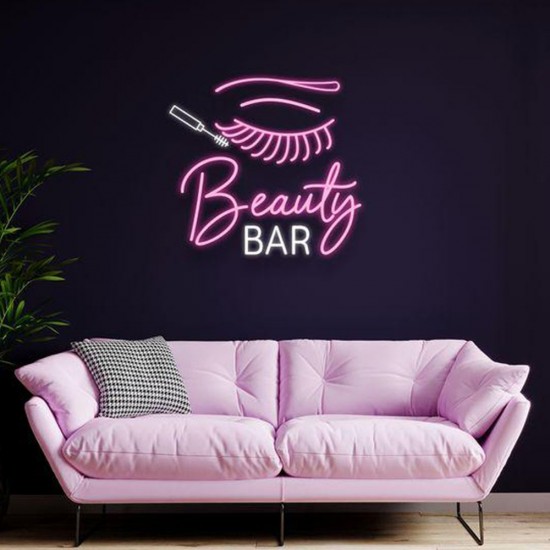 Beauty Bar Neon Led Tabela