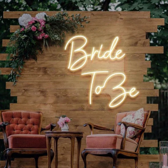 Bride To Be Neon Led Tabela