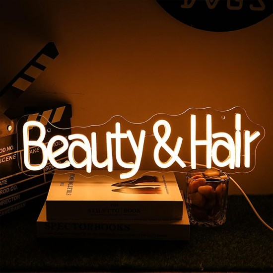 Beauty Hair Neon Işık