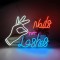 Nails Lashes Neon Led Tabela